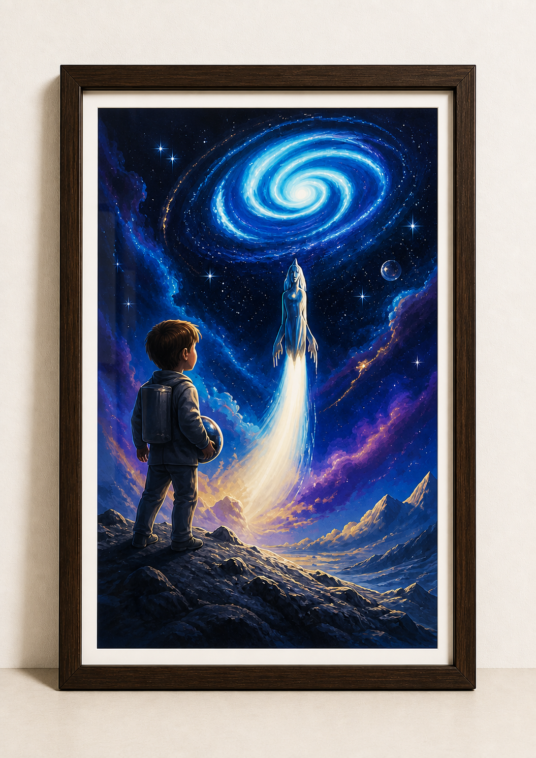 Personalized framed Storaiverse poster